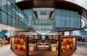 Emirates Business Class Lounge, Seating and Dining Experience