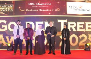 MDL Magazine Wins the Arabian Best of Best Award 2025 © Arabian Best of Best